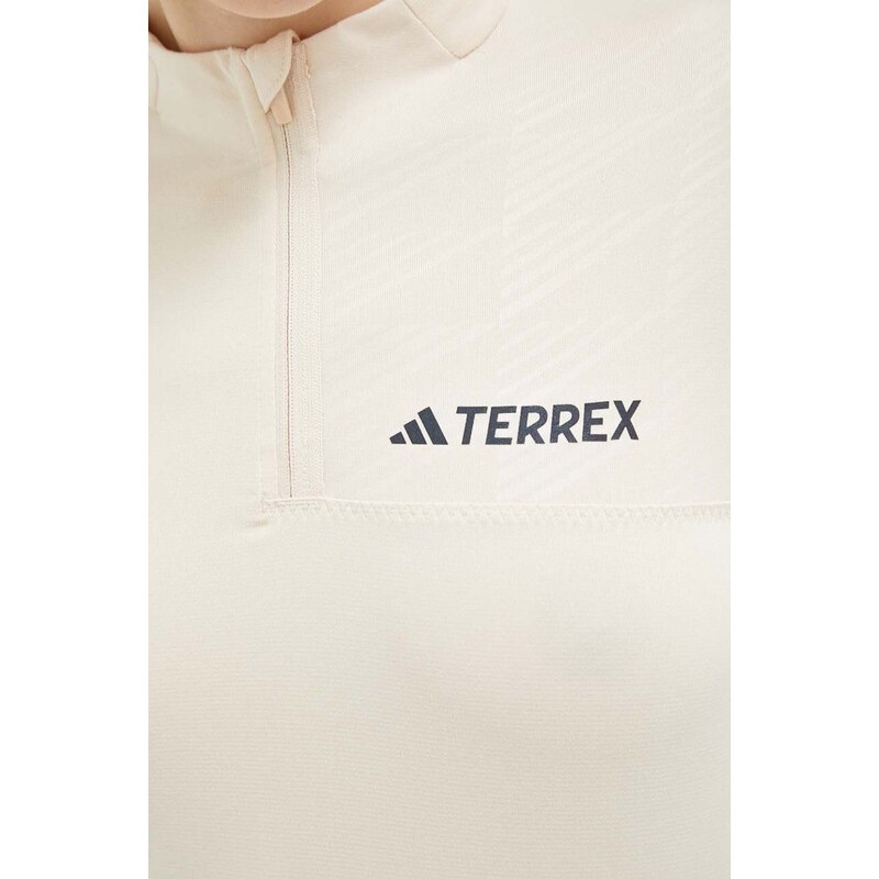 Sportovní mikina adidas TERREX Multi žlutá barva