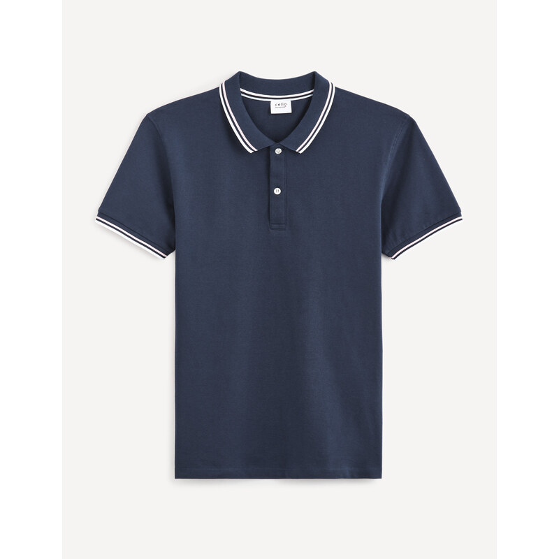 Celio Polo tričko pique Decolrayeb - Pánské