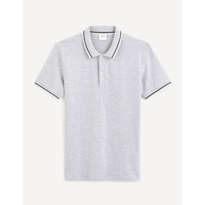 Celio Polo tričko pique Decolrayeb - Pánské