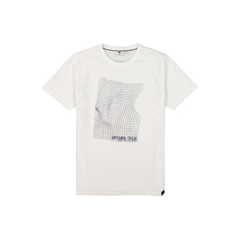 Pánské triko GARCIA mens T-shirt ss 50 white