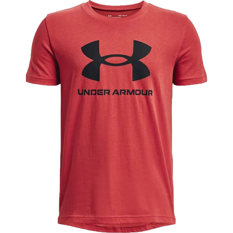 Triko Under Armour UA SPORTSTYLE LOGO SS-RED 1363282-638