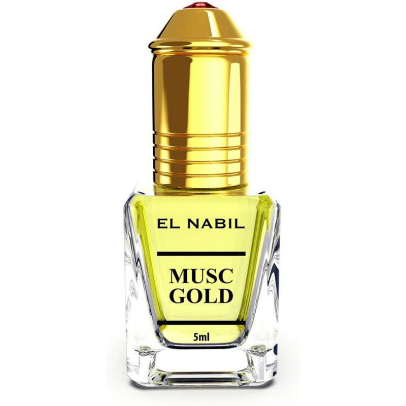 MUSC GOLD - dámský parfémový olej El Nabil - roll-on 5 ml