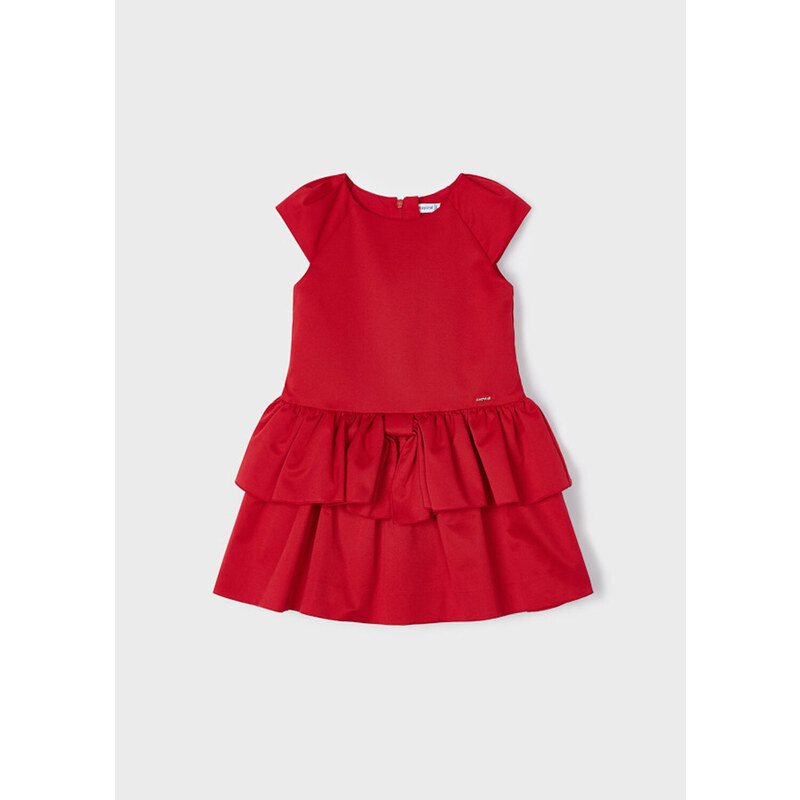Dívčí společenské šaty, MAYORAL červené ROJO