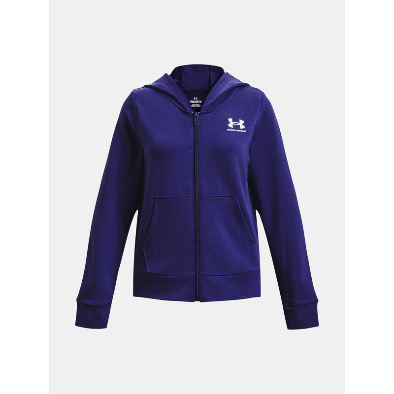 Under Armour Mikina UA Rival Terry FZ Hoodie-BLU - Holky