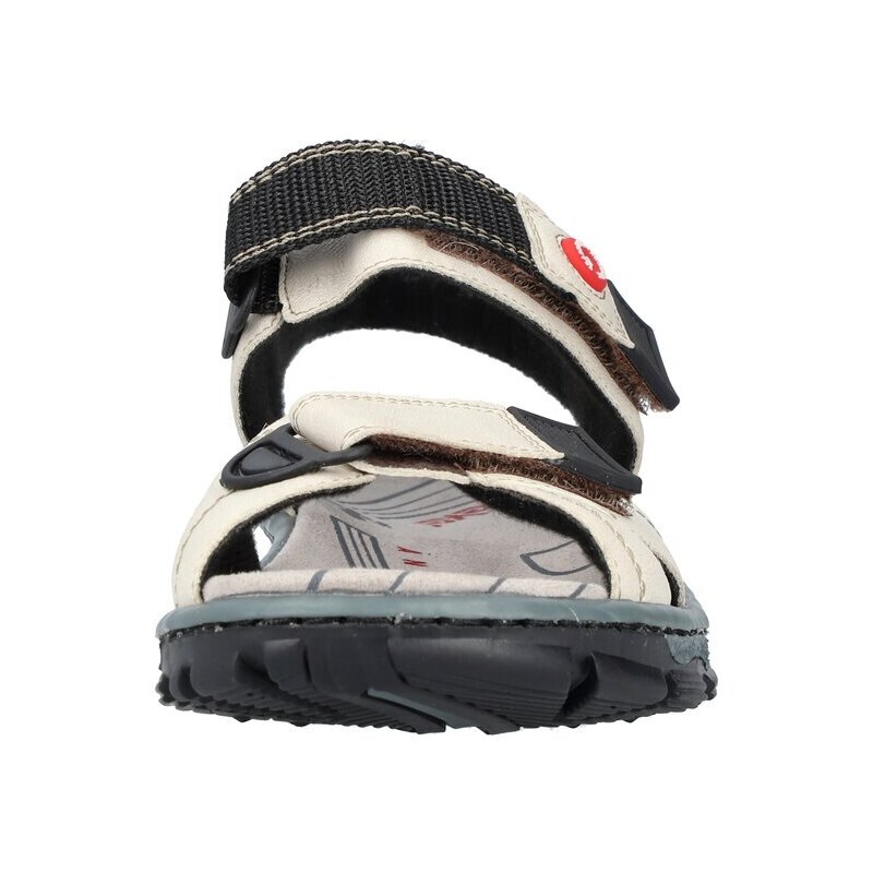 Sandály sportovního střihu Rieker 68851-80 bílá