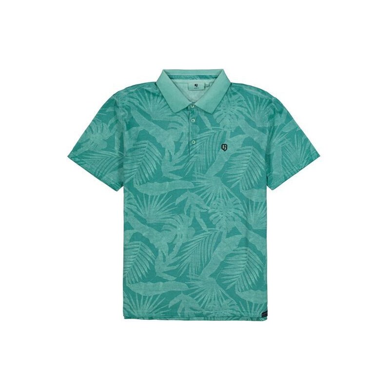 Pánské polo GARCIA mens polo ss 2566 seafoam