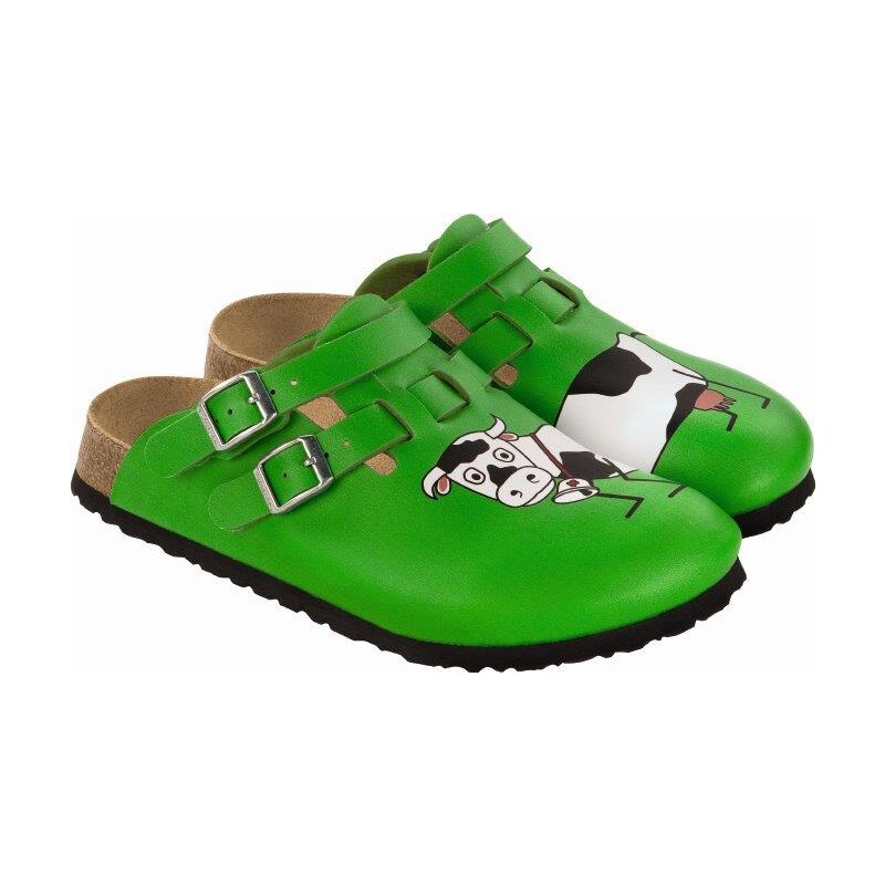 Birki´s Zdravotní obuv BIRKI KAY Cow Green Velikost: 36, : normální