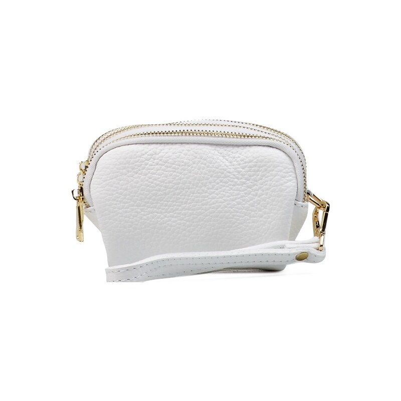 Blaire Kožené mini pouzdro bílé 78591587