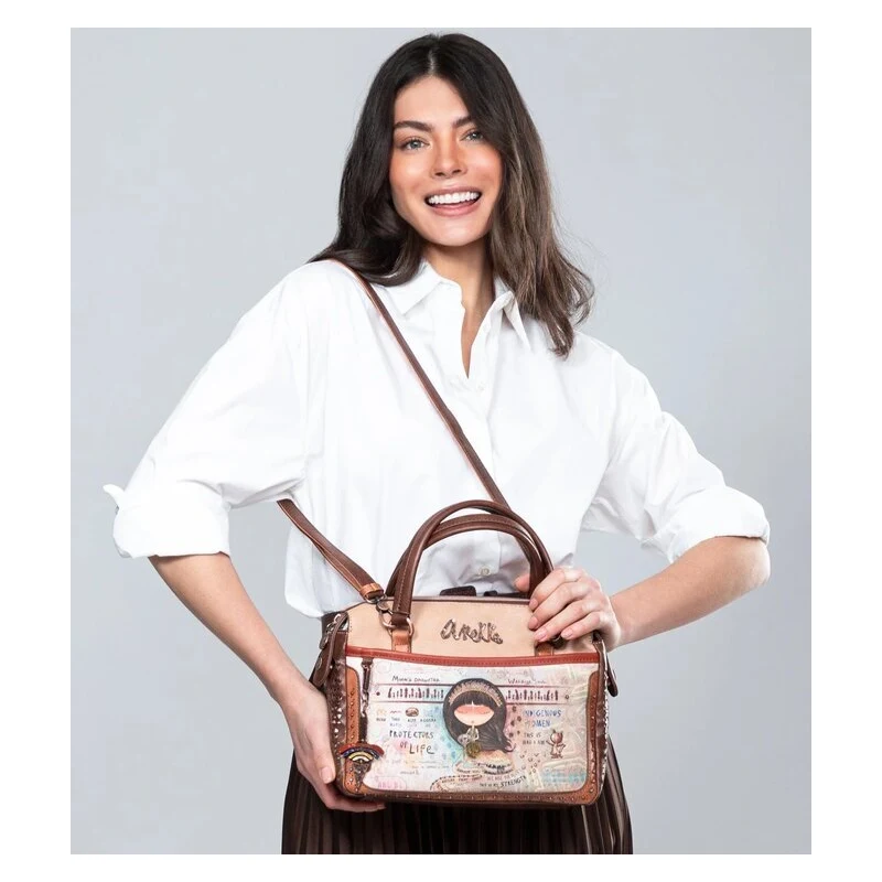 Kabelka Menire na rameno Anekke 36601-187 béžová