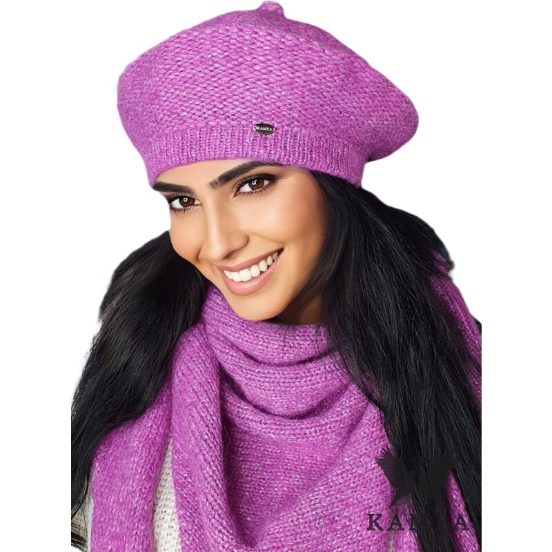 Kamea Woman's Set Beret&Scarf K.22.210.45