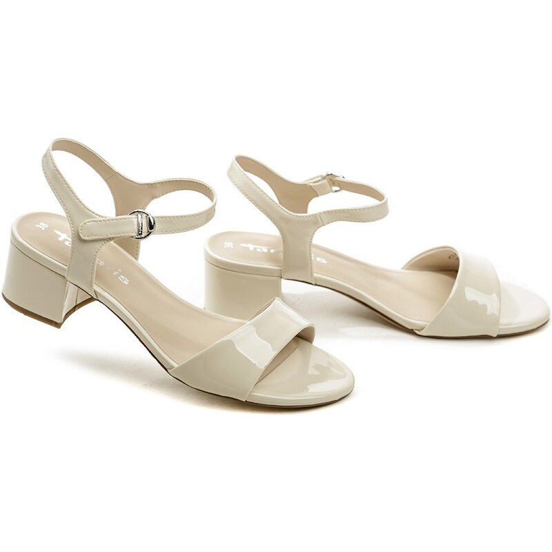 Tamaris 1-28249-20 béžové dámské sandály