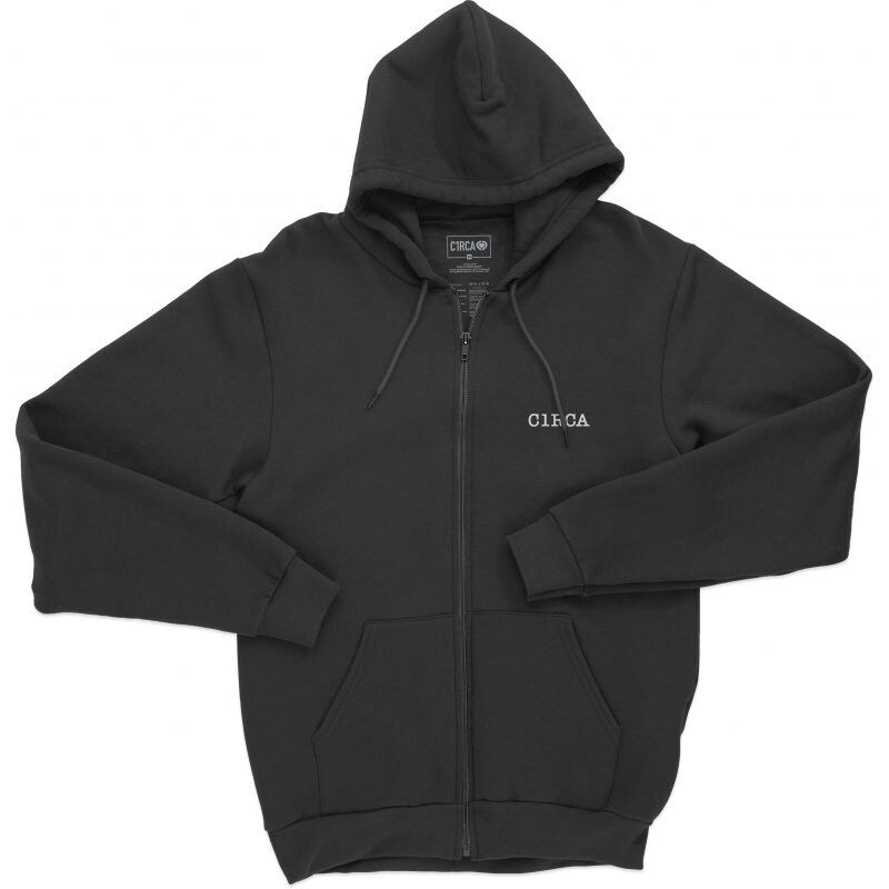 Circa IKINA C1RCA FUTURE ZIP HOOD - černá -