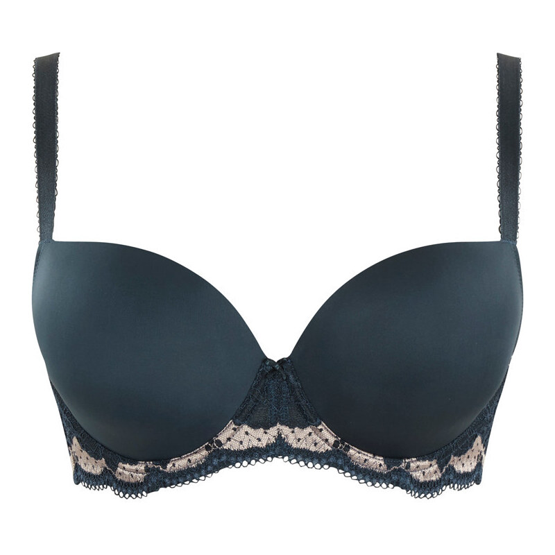 Panache Clara Moulded Sweetheart navy/pearl 7251