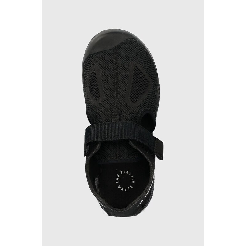 Dětské sandály adidas TERREX TERREX CAPTAIN TOEY černá barva