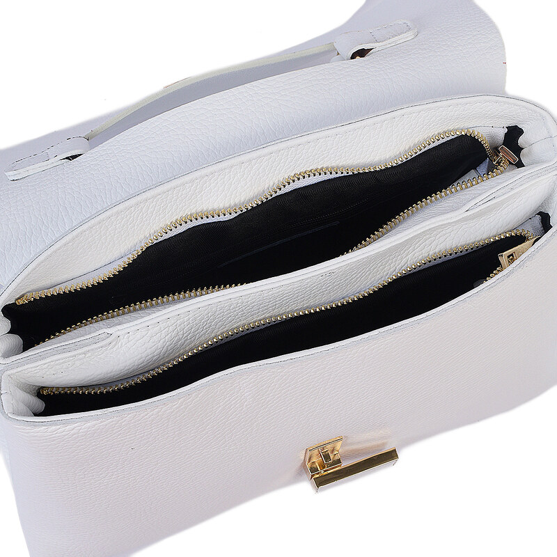 Luxusní italská kabelka z pravé kůže VERA "Deneba" 23x30cm