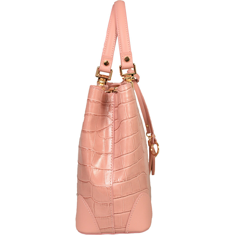 Luxusní italská kabelka z pravé kůže VERA "Zorianda" 24x30cm