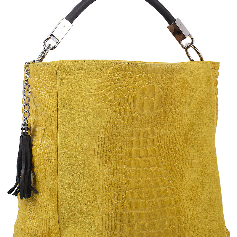 Luxusní italská kabelka z pravé kůže VERA "Rufina" 35x45cm