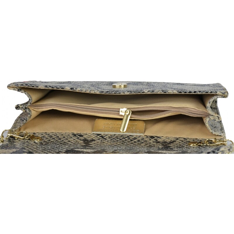 Luxusní italská kabelka z pravé kůže VERA "Australia" 15x25.5cm