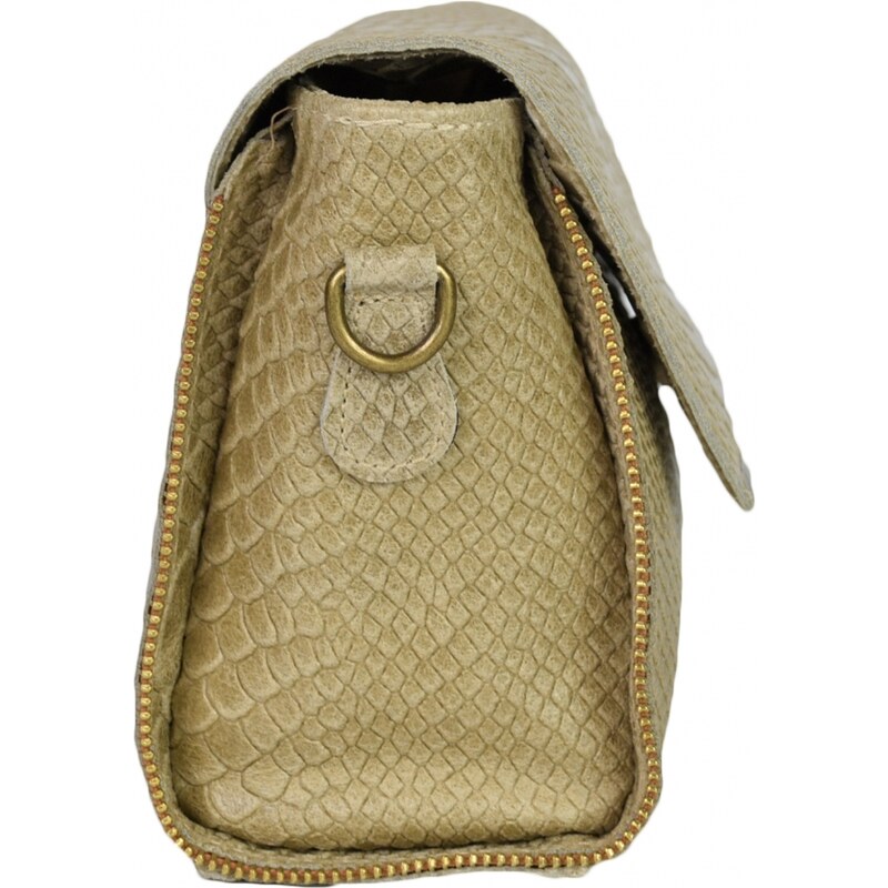 Luxusní italská kabelka z pravé kůže VERA "Vrizea" 14.5x21cm