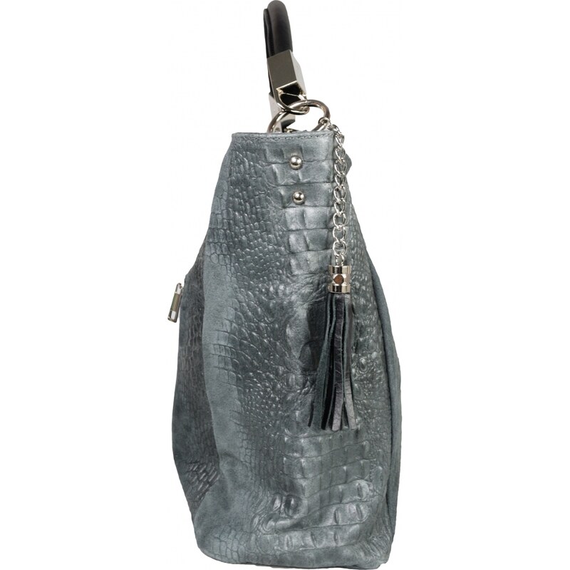 Luxusní italská kabelka z pravé kůže VERA "Clementina" 35x45cm