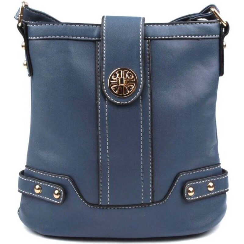 Elegantní prošívaná kabelka z Eko kůže Barva: Modrá