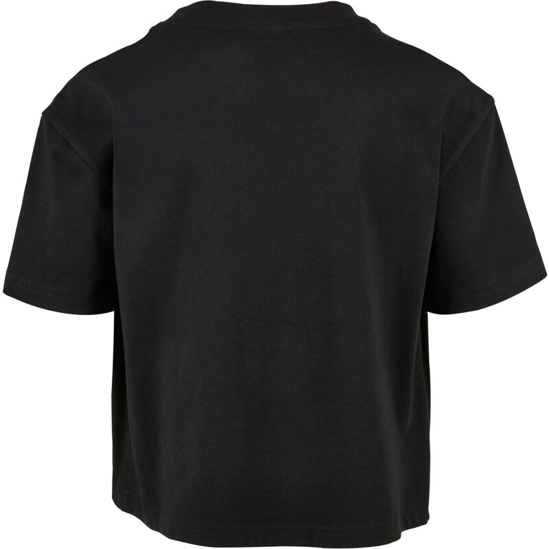 Urban Classics Tričko Pleat černá