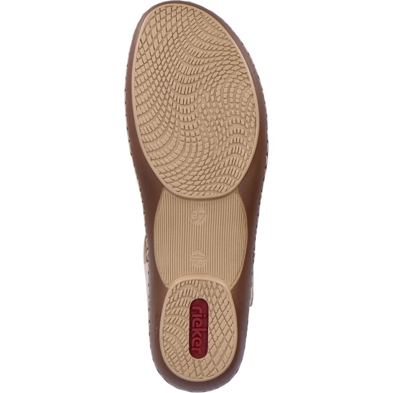Dámské sandály RIEKER 45869-60 béžová