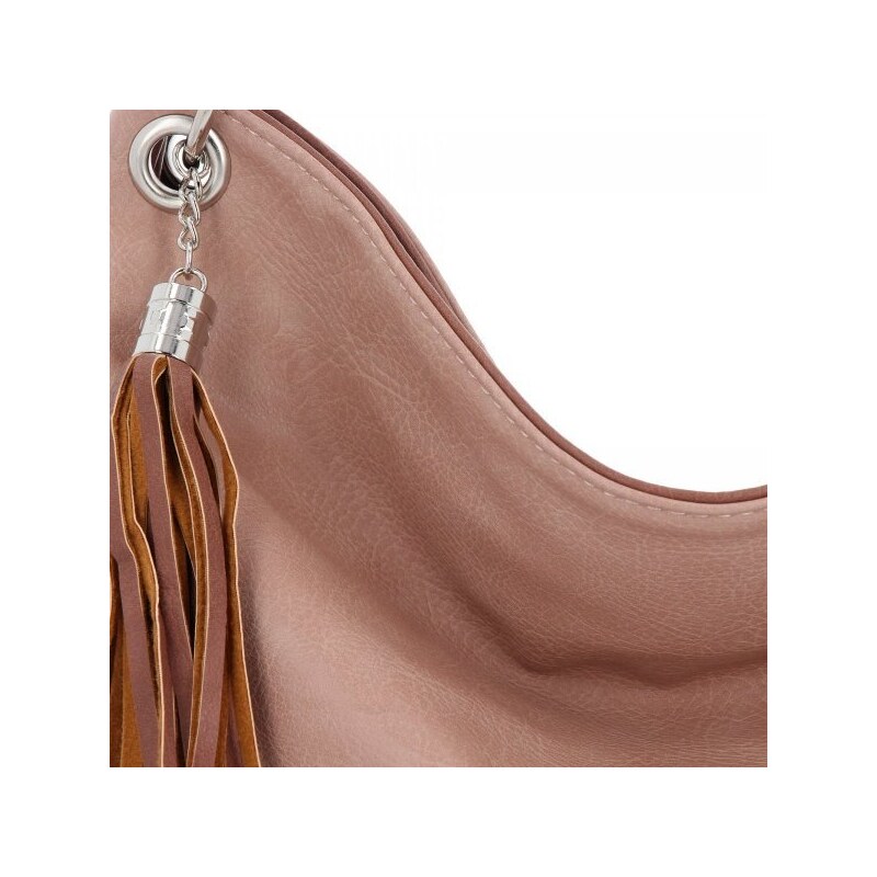 Dámská kabelka univerzální Hernan pudrová růžová HB0151