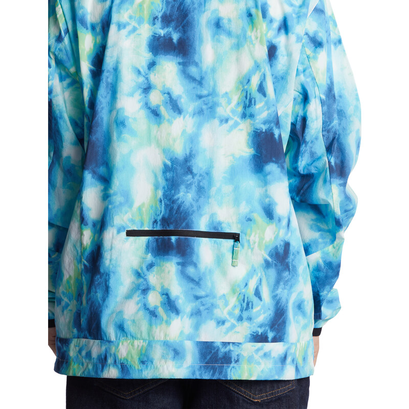 Bunda DC Define Print Water Resistant Windbreaker - Columbia Ice Dye