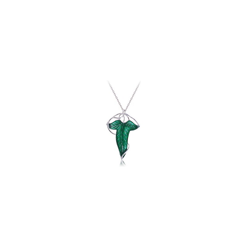 LightInTheBox Spirit Leaf Green Alloy Men's Necklacee(Pendant Can be used as Brooch)