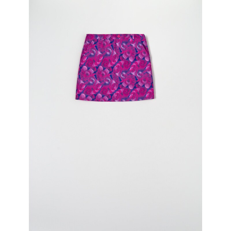 Sinsay - Trapézová mini sukně - vícebarevná