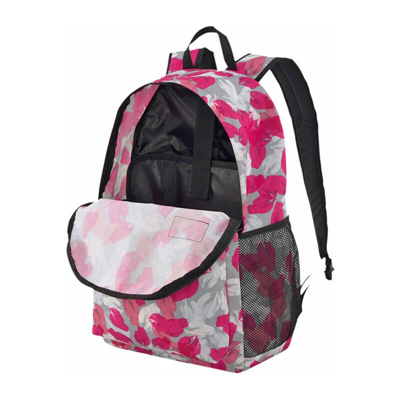 Batoh Puma Academy Backpack BRIGHT ROSE-Leaf A 07573321