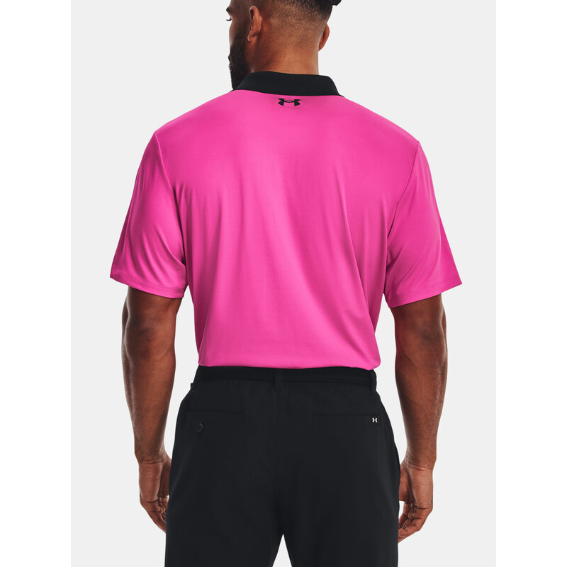 Under Armour Tričko UA Perf 3.0 Color Block Polo-BLK - Pánské