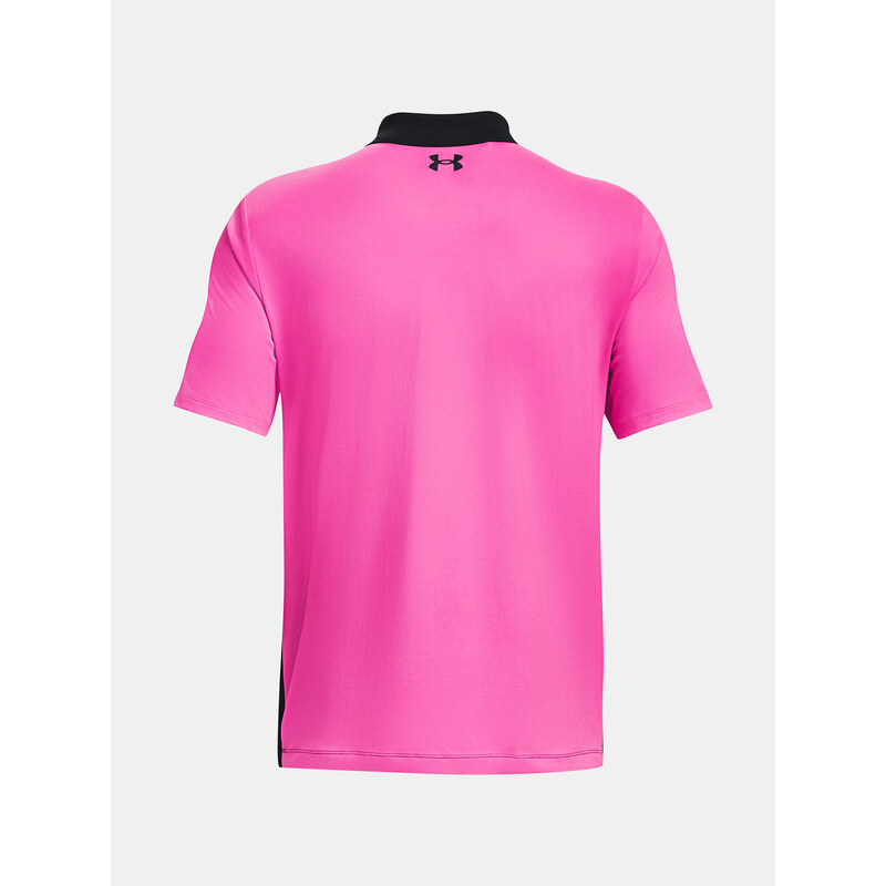 Under Armour Tričko UA Perf 3.0 Color Block Polo-BLK - Pánské