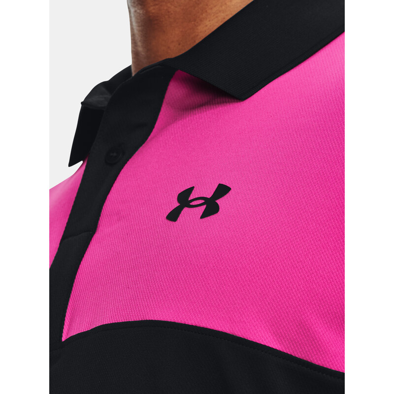 Under Armour Tričko UA Perf 3.0 Color Block Polo-BLK - Pánské