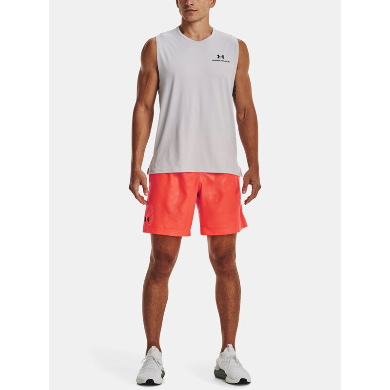 Under Armour Kraťasy UA Woven Emboss Short-ORG - Pánské