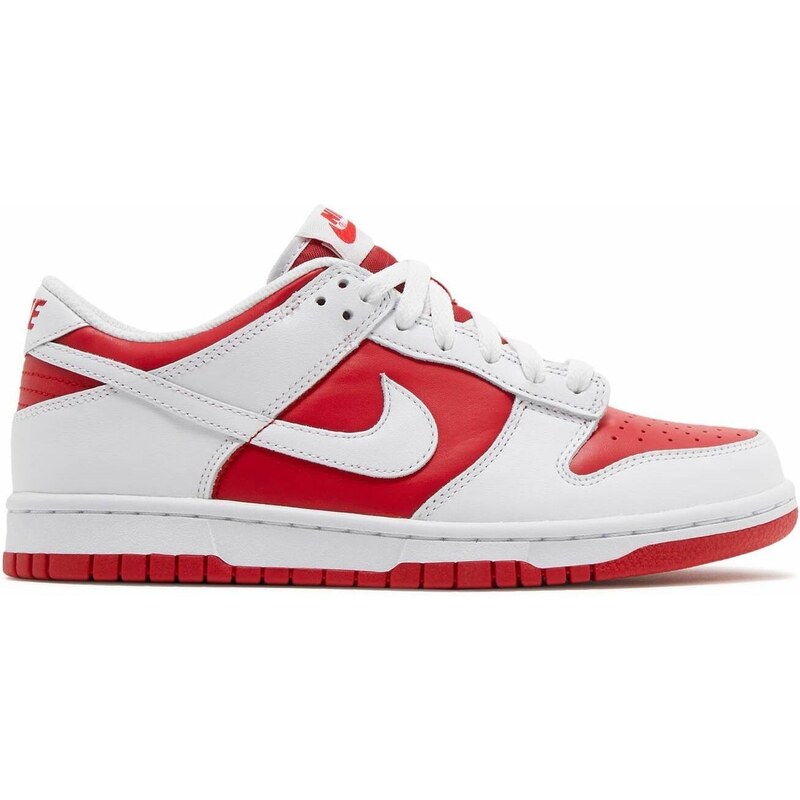 Nike Dunk Low White University Red