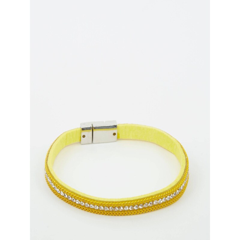 Yellow bracelet Yups dktf0367. R06