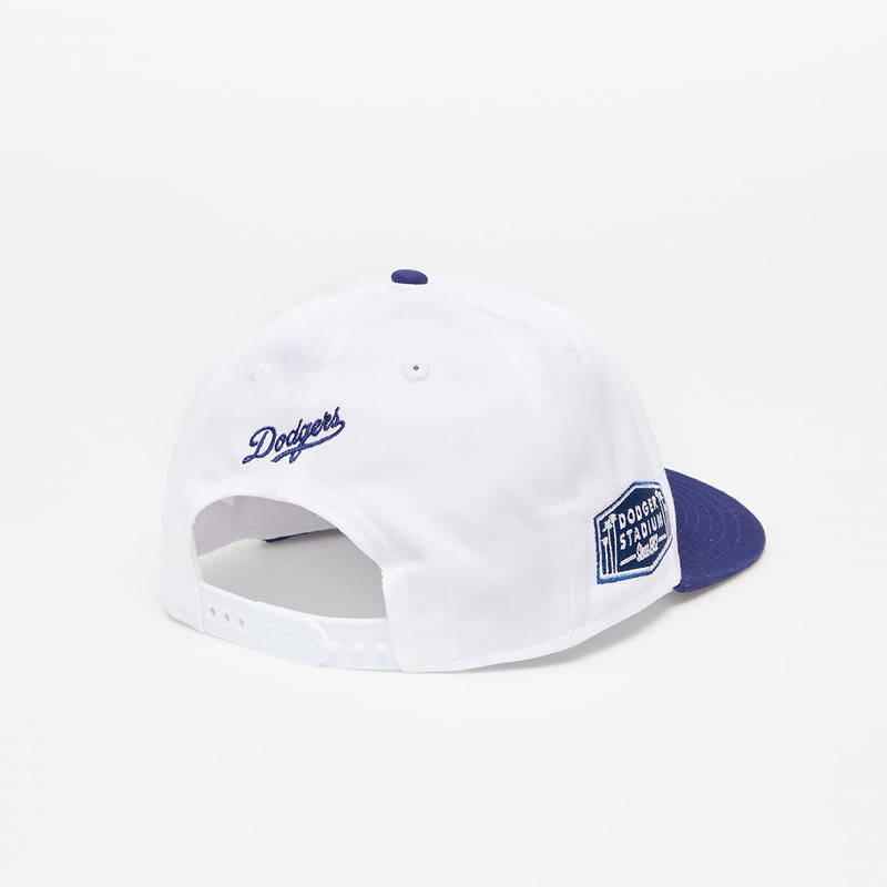 Kšiltovka New Era Los Angels Dodgers Crown Patches 9FIFTY Snapback Cap White/ Dark Blue