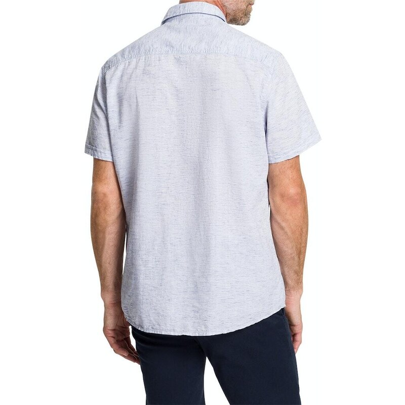 Pioneer pánská lněná košile s krátkým rukávem 40115.2000-6025