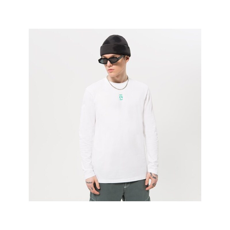 Confront Tričko Longsleeve White Muži Oblečení Trička CF123TLM01001