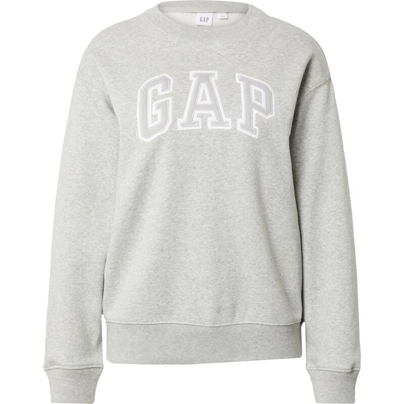GAP Mikina HERITAGE šedá / bílá 78685823