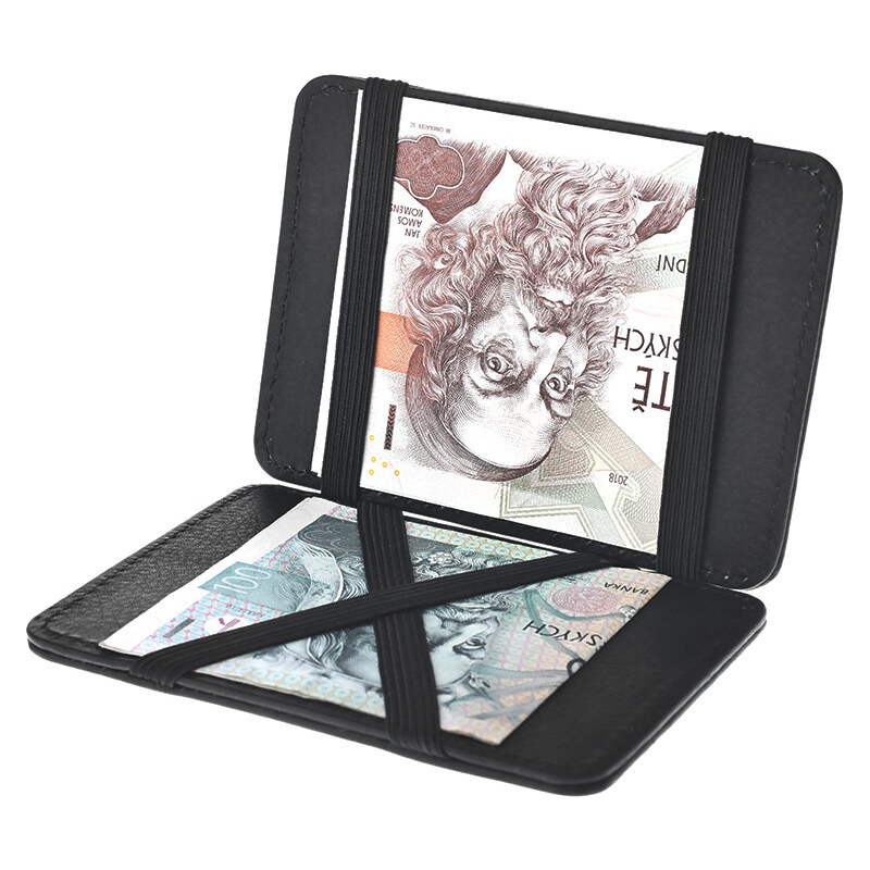 Kožená peněženka Nivasaža N100-DMD-B černá