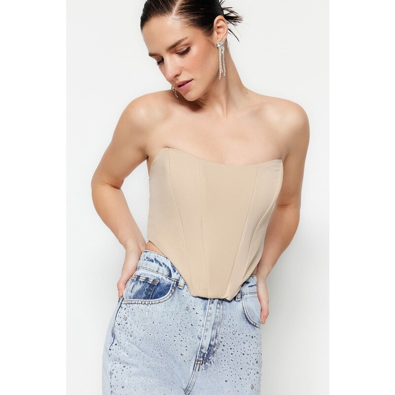 Dámský top Trendyol Strapless