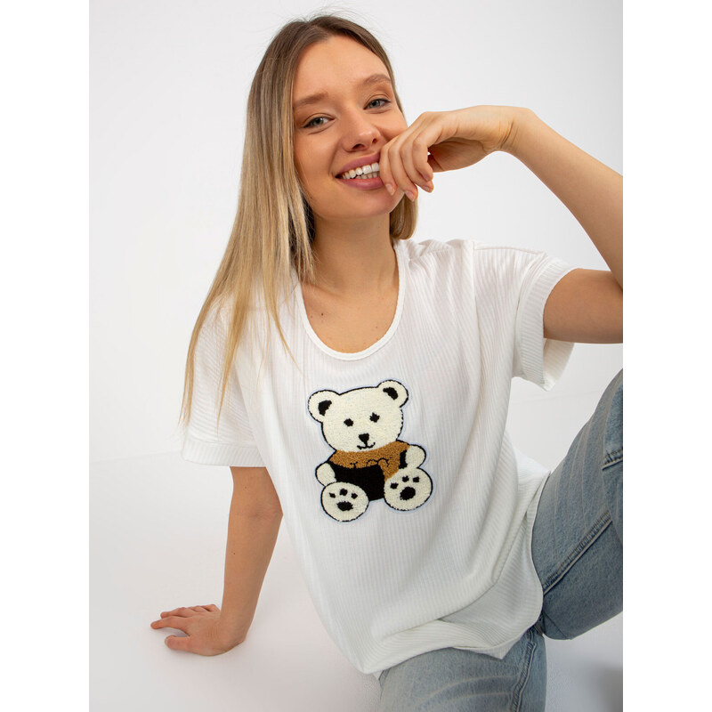LAKERTA Blouse-LK-BZ-509251.26X-ecru