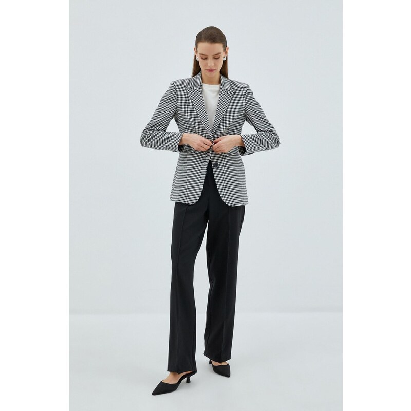 Koton Blazer Jacket Double Buttoned Pocket Detailed