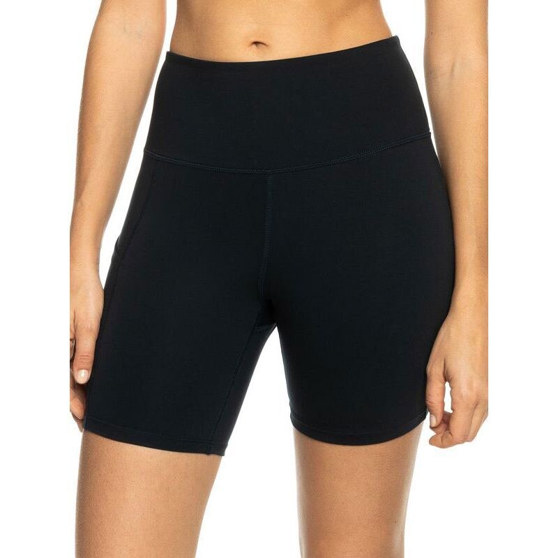 LEGÍNY ROXY HEART INTO IT BIKER - černá - 78660884