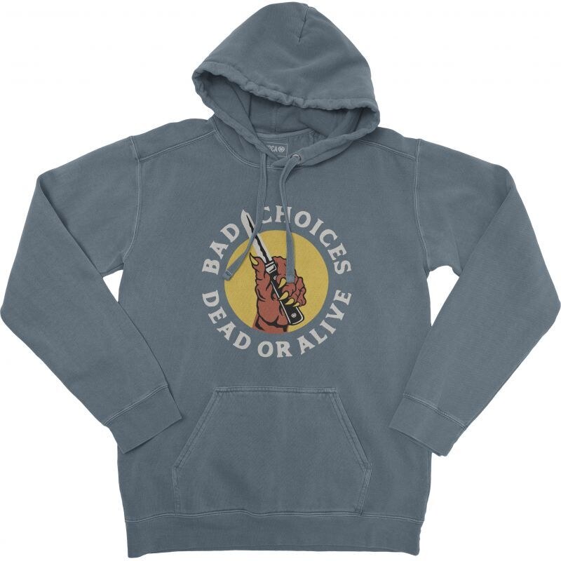 Circa MMIKINA C1RCA BAD CHOICES HOOD - modrá -