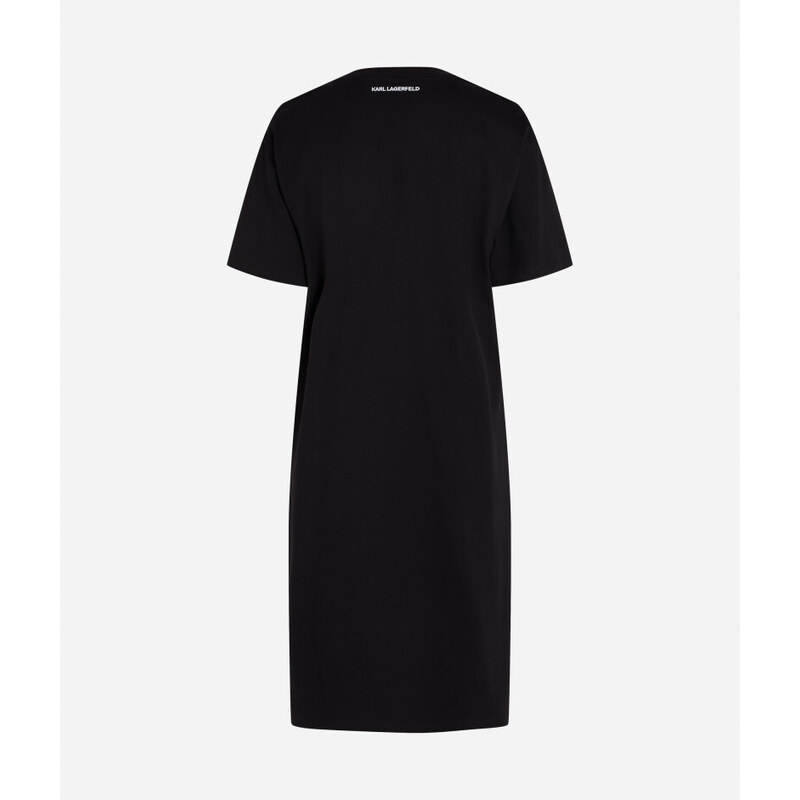 ŠATY KARL LAGERFELD KARL SIGNATURE HEM DRESS