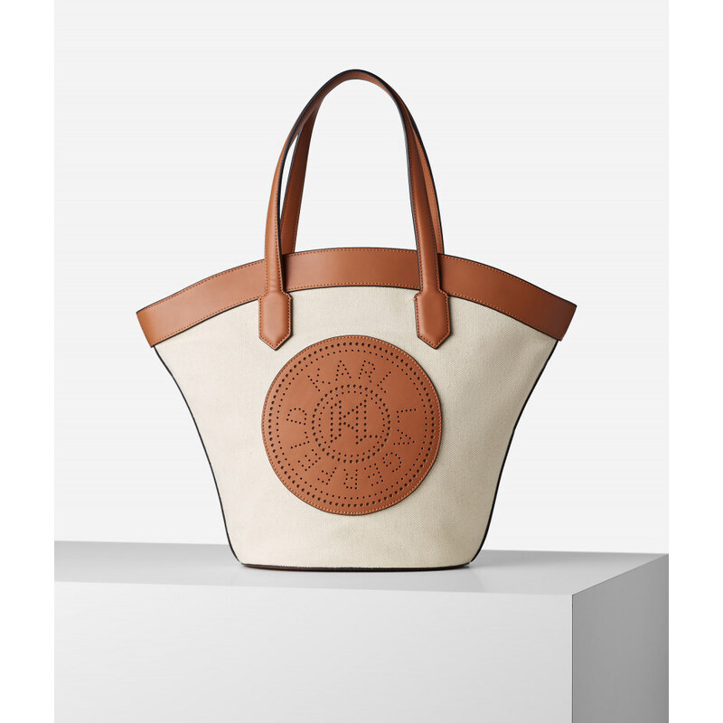 KABELKA KARL LAGERFELD K/TULIP MD TOTE CANVAS